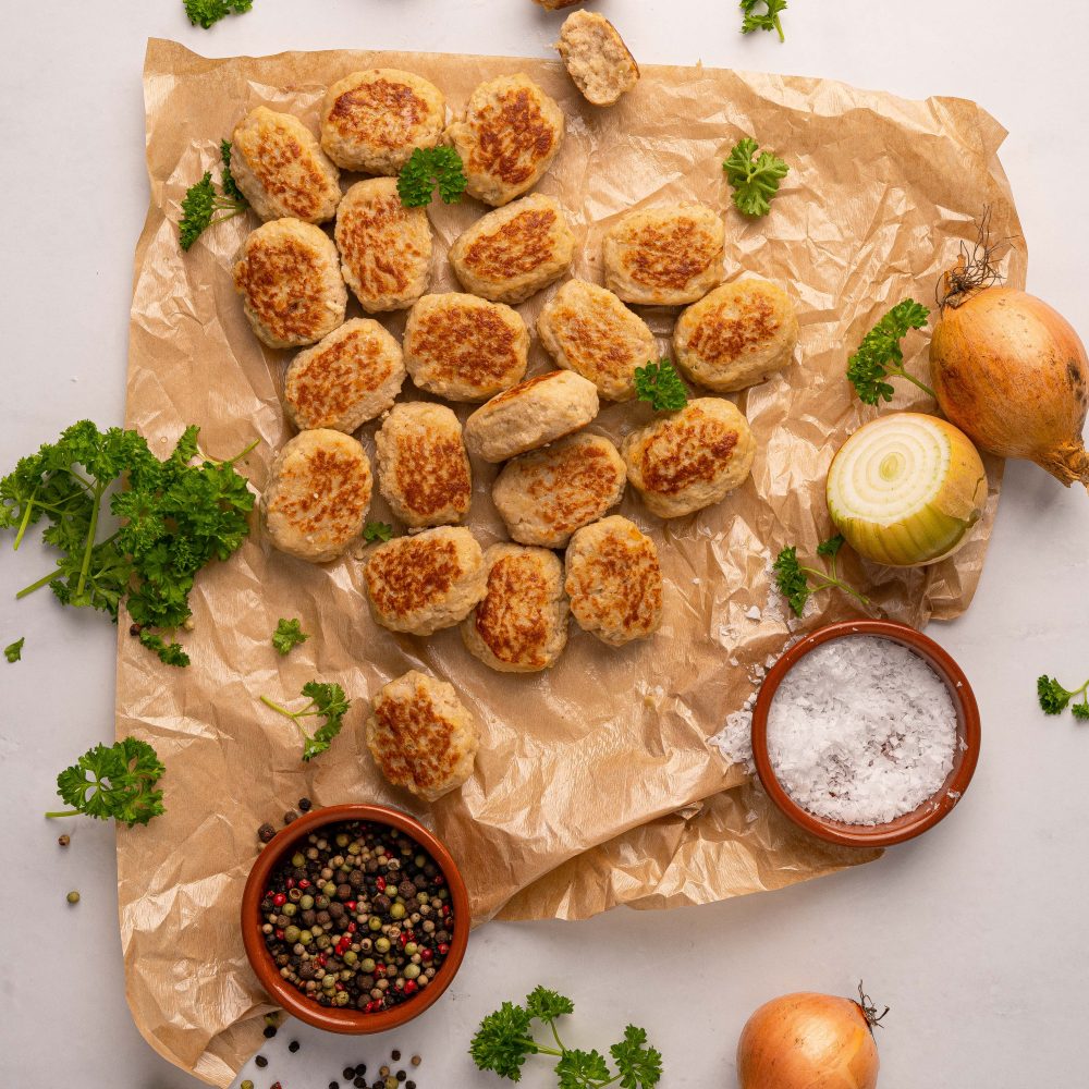 Mini frikadeller – Ready to Eat og klar til servering